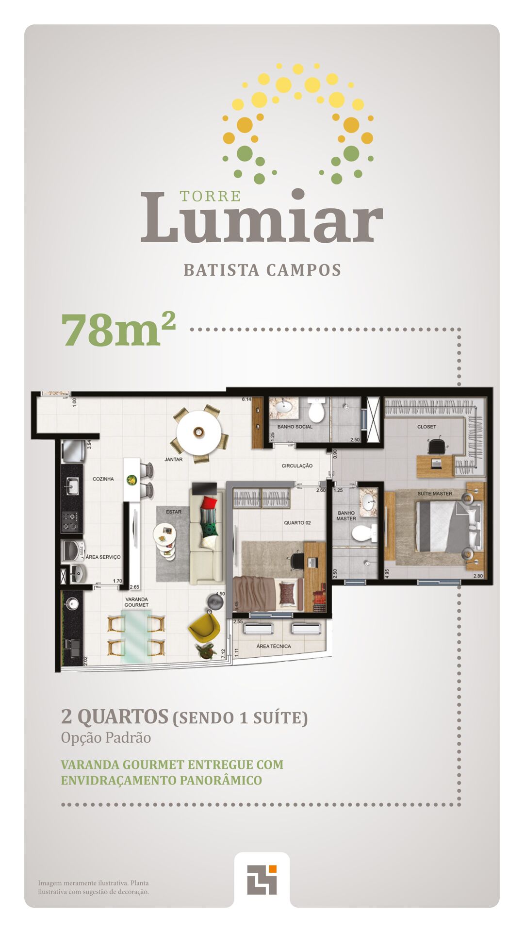 Apartamento à venda com 2 quartos, 78m² - Foto 22