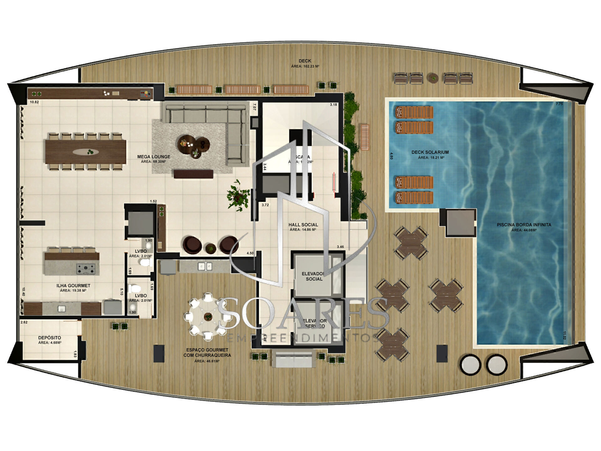 Apartamento, 3 quartos, 84 m² - Foto 46