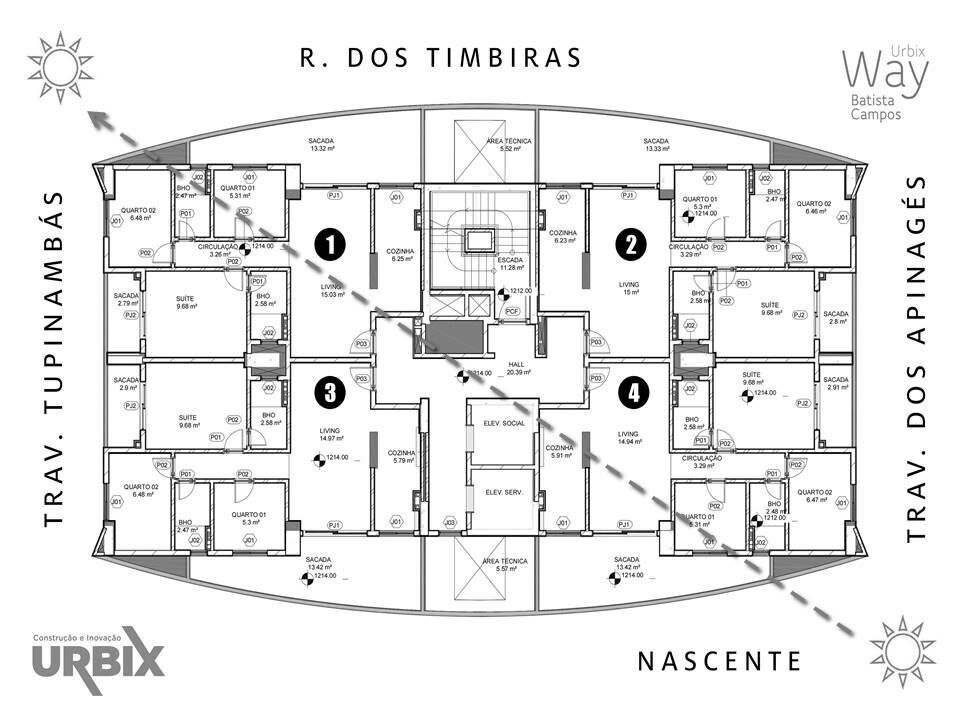 Apartamento à venda com 3 quartos, 84m² - Foto 23