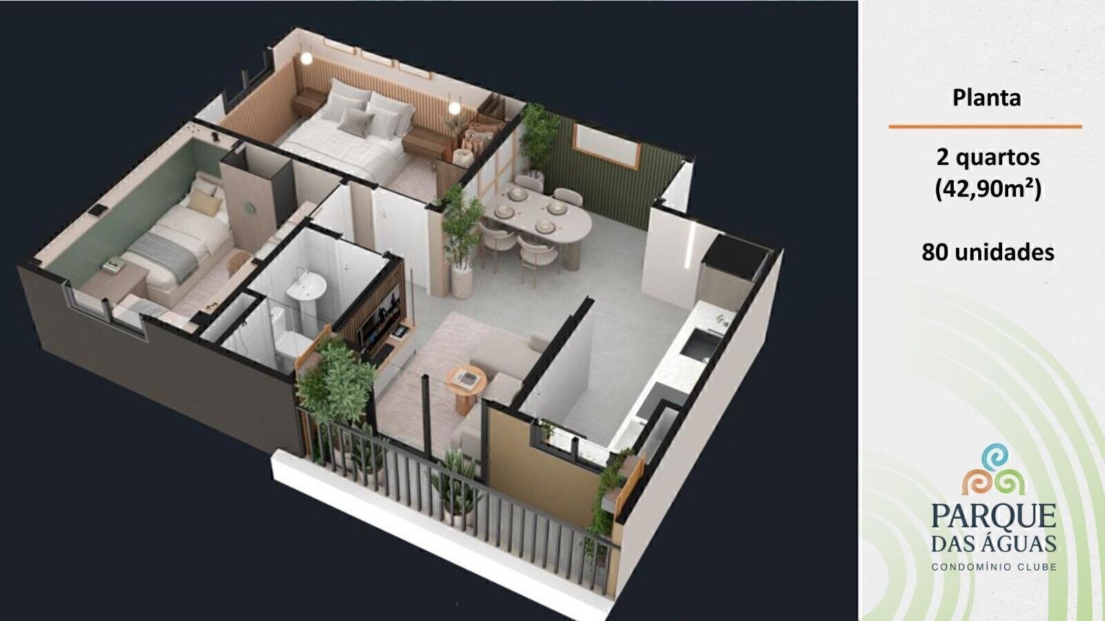 Apartamento à venda com 2 quartos, 42m² - Foto 9