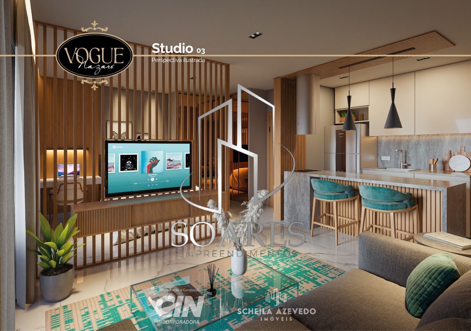 Apartamento à venda com 2 quartos, 62m² - Foto 7