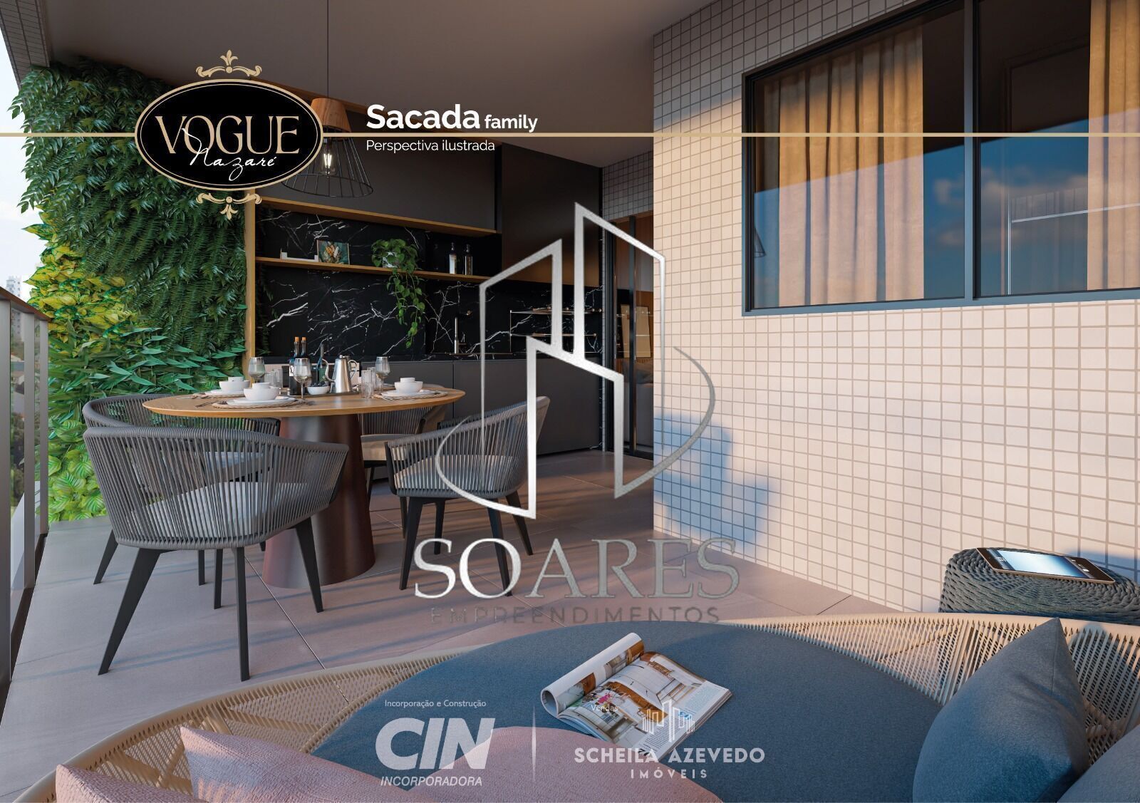 Apartamento à venda com 2 quartos, 62m² - Foto 3