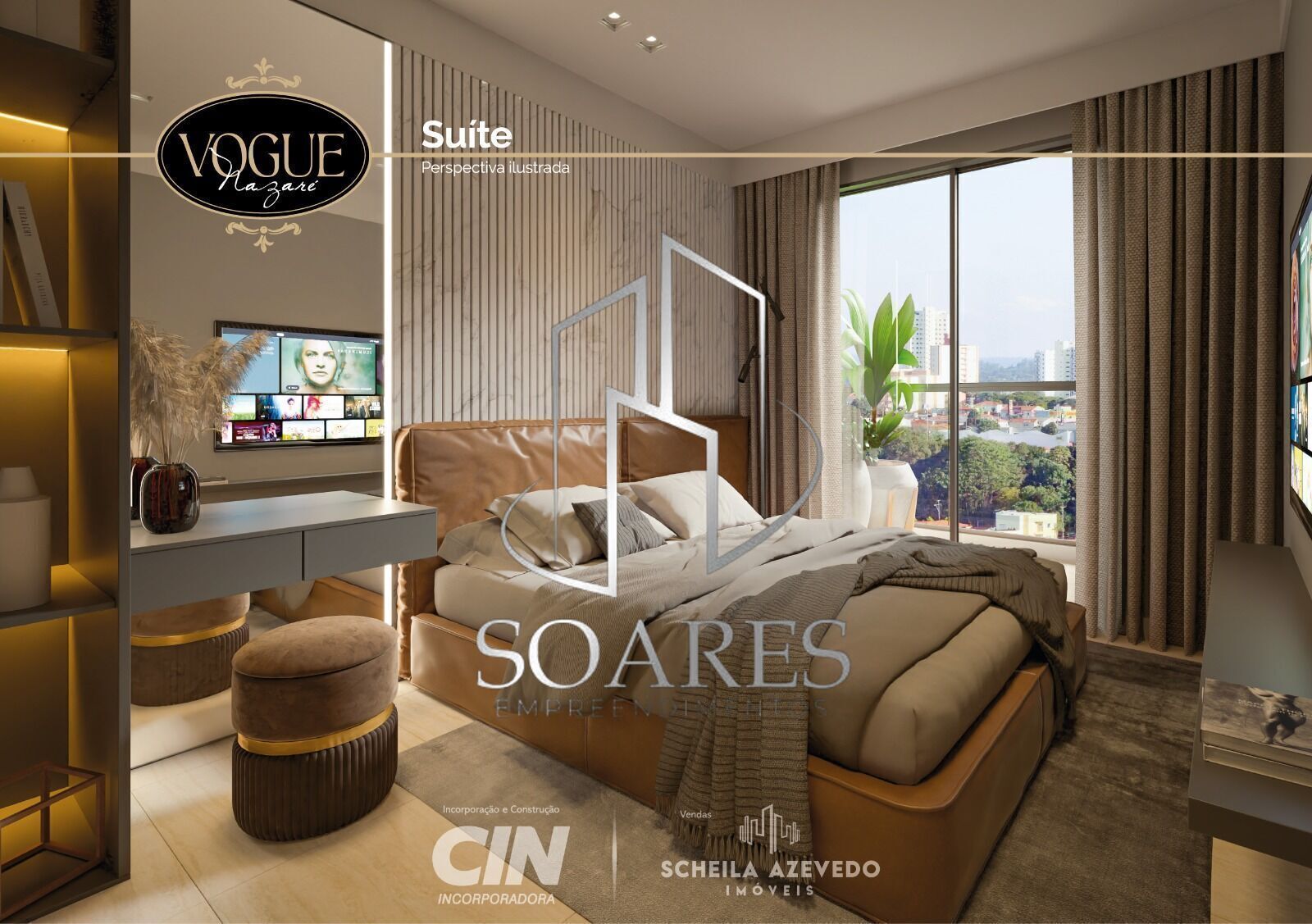 Apartamento à venda com 2 quartos, 62m² - Foto 4
