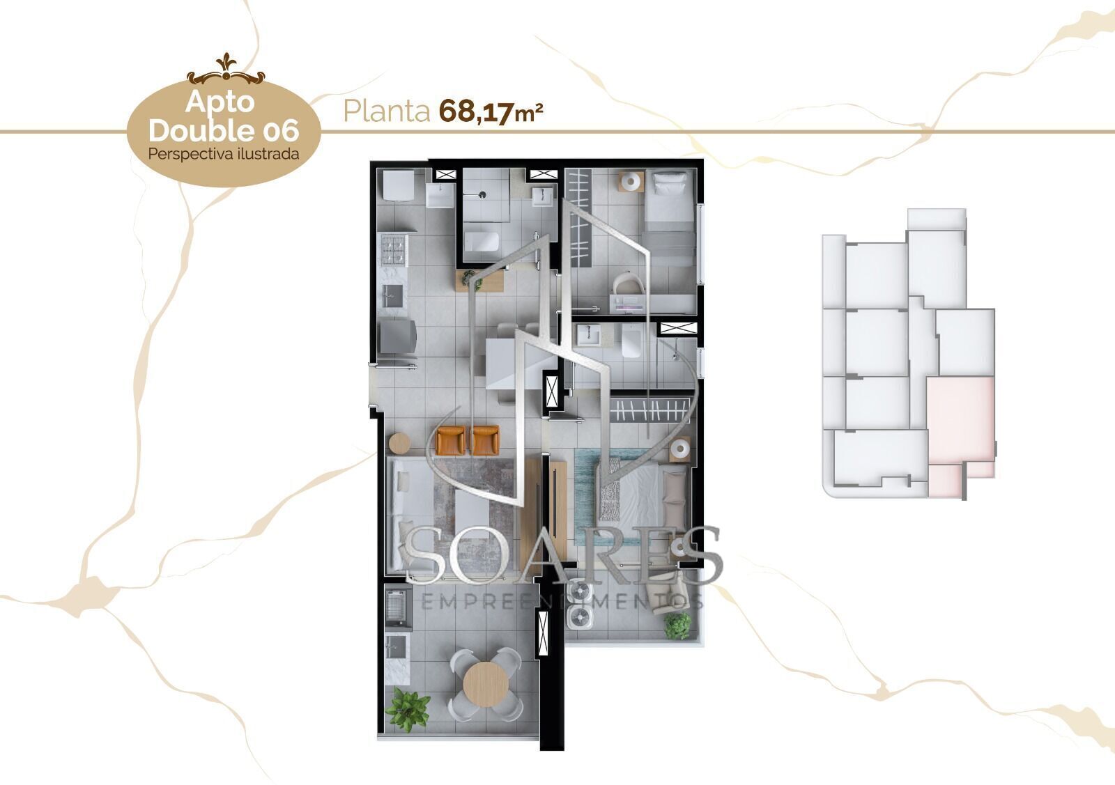 Apartamento à venda com 2 quartos, 62m² - Foto 35