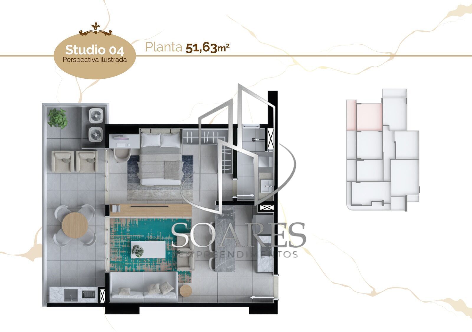 Apartamento à venda com 2 quartos, 62m² - Foto 44