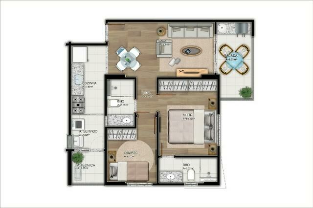 Apartamento à venda com 2 quartos, 62m² - Foto 33