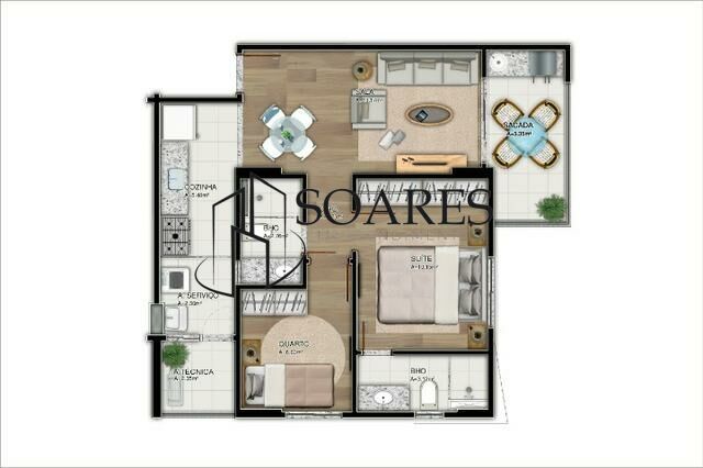 Apartamento à venda com 2 quartos, 62m² - Foto 33