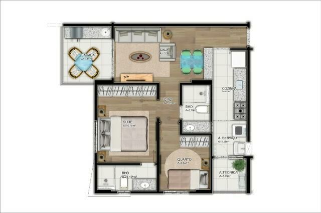 Apartamento à venda com 2 quartos, 62m² - Foto 36