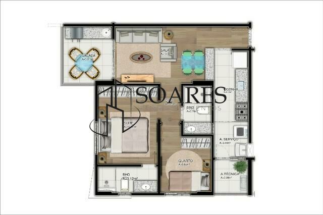 Apartamento à venda com 2 quartos, 62m² - Foto 36