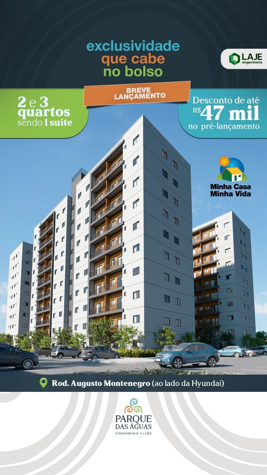 Apartamento à venda com 2 quartos, 42m² - Foto 3