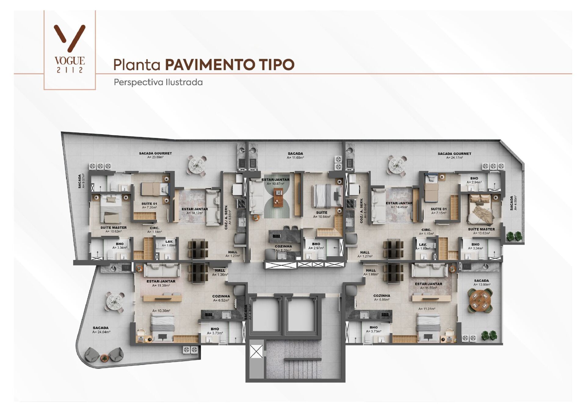 Apartamento à venda com 2 quartos, 90m² - Foto 20