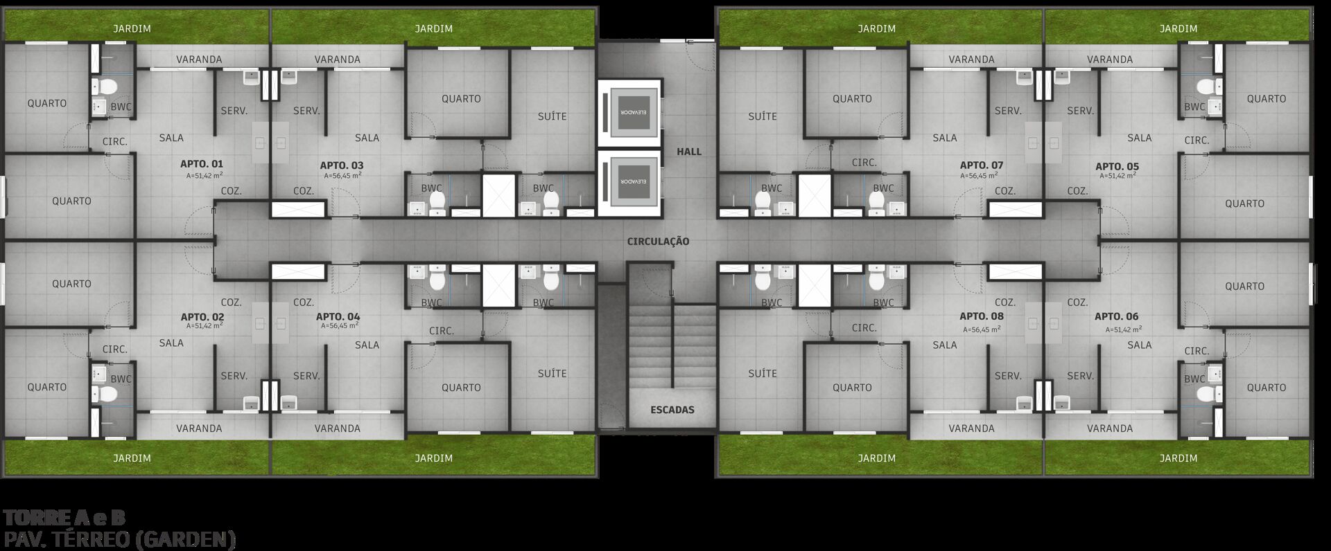 Apartamento à venda com 2 quartos, 42m² - Foto 32