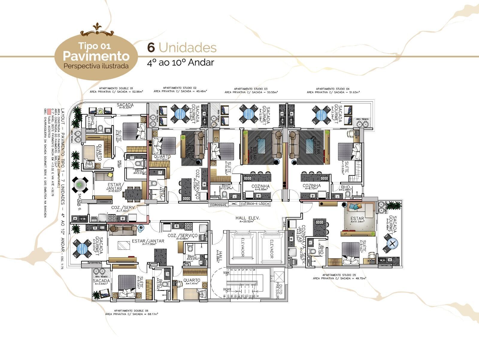 Apartamento, 2 quartos, 62 m² - Foto 22