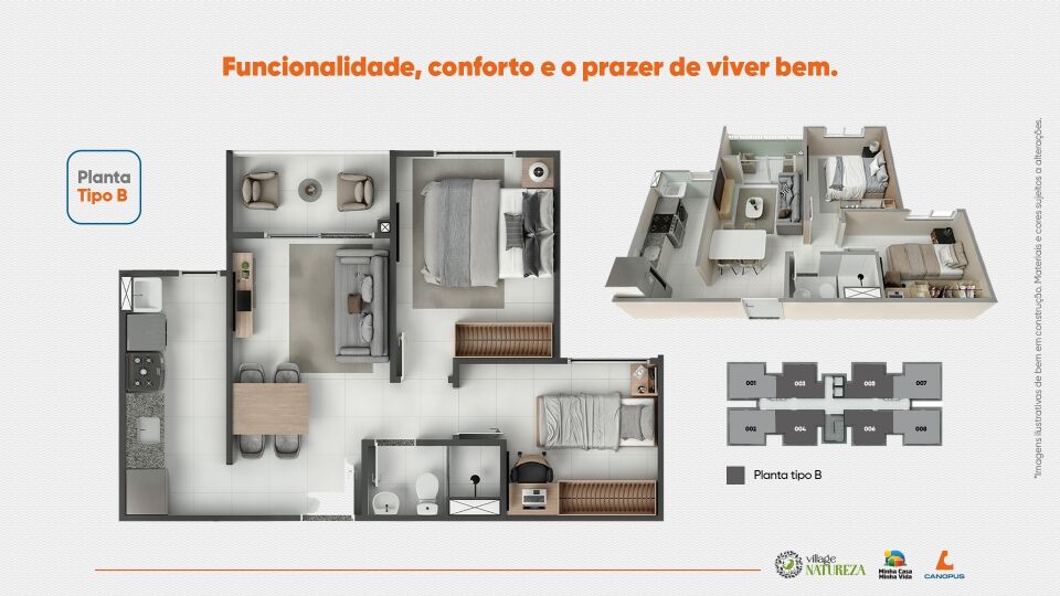Apartamento, 2 quartos, 43 m² - Foto 23