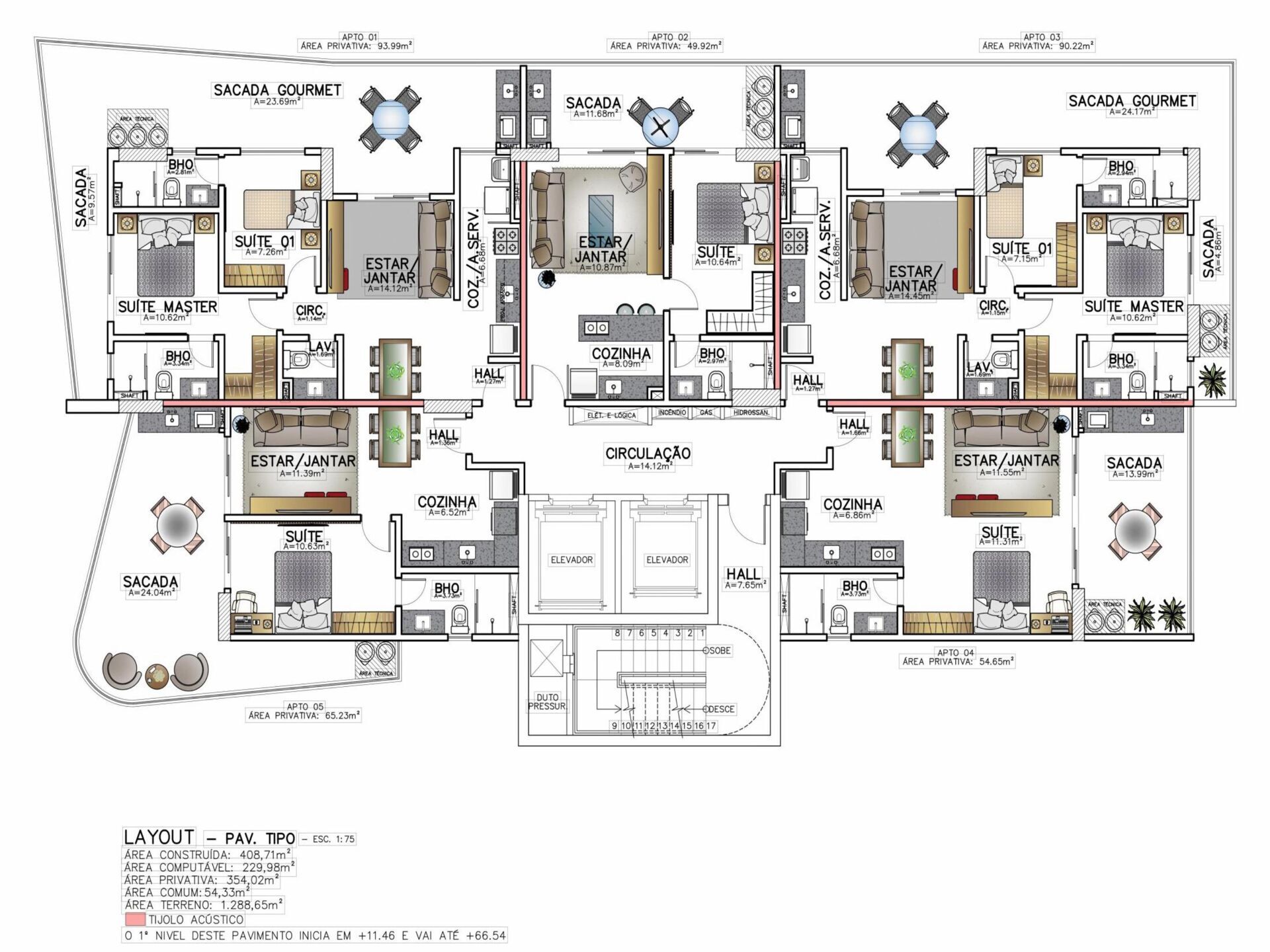 Apartamento à venda com 2 quartos, 90m² - Foto 8