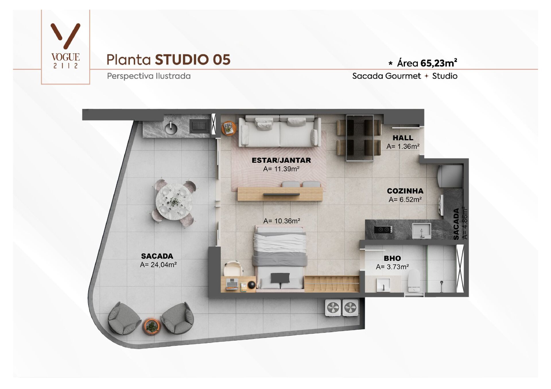 Apartamento, 2 quartos, 90 m² - Foto 16