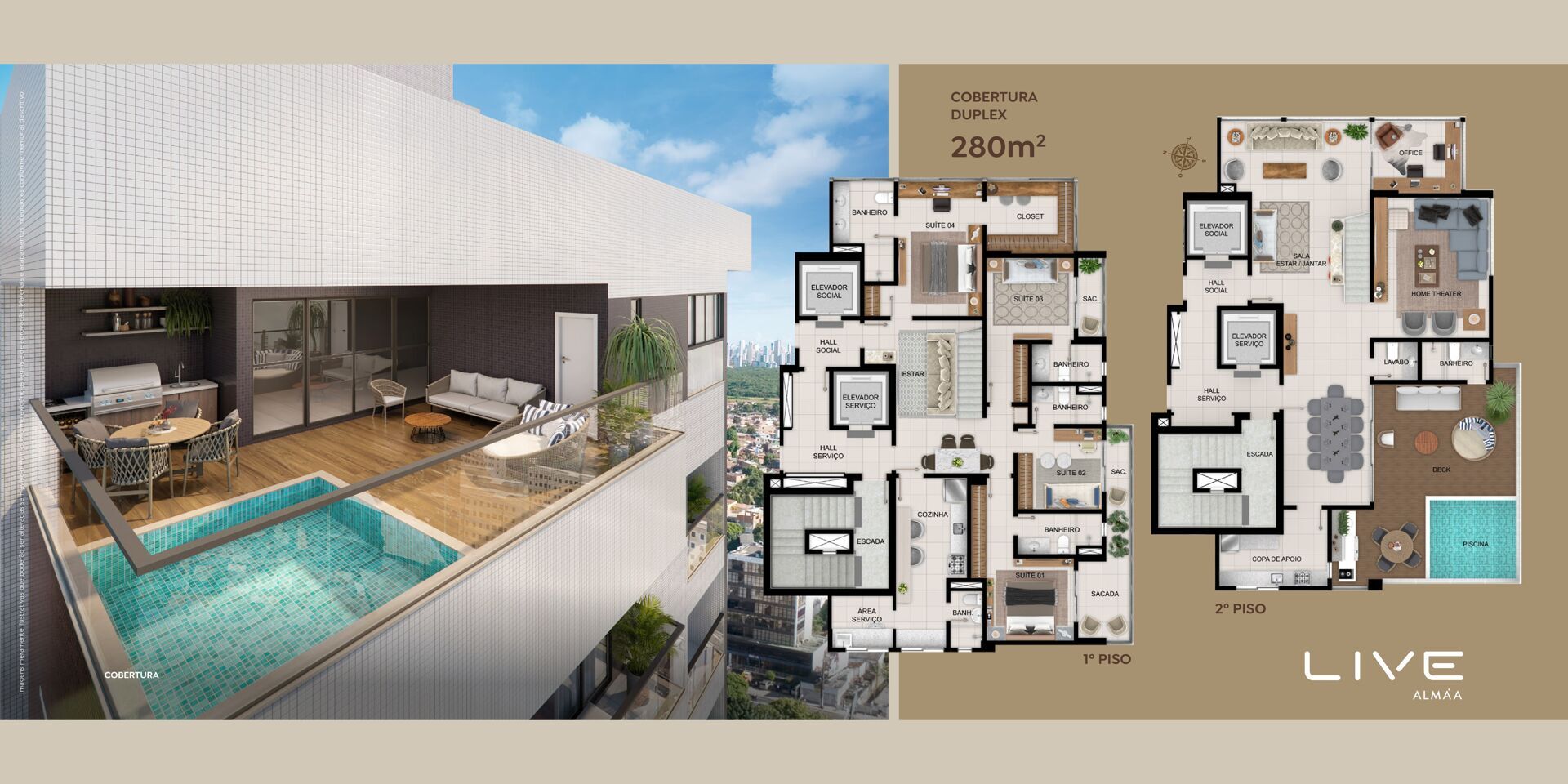 Apartamento à venda com 3 quartos, 140m² - Foto 30
