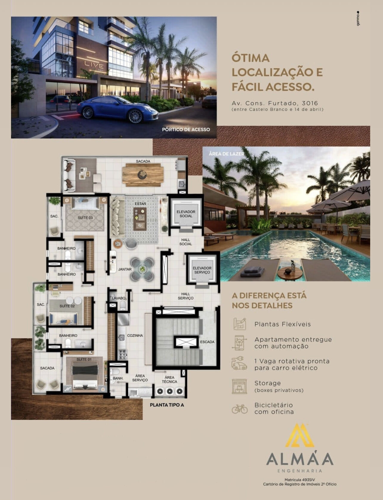 Apartamento à venda com 3 quartos, 140m² - Foto 15