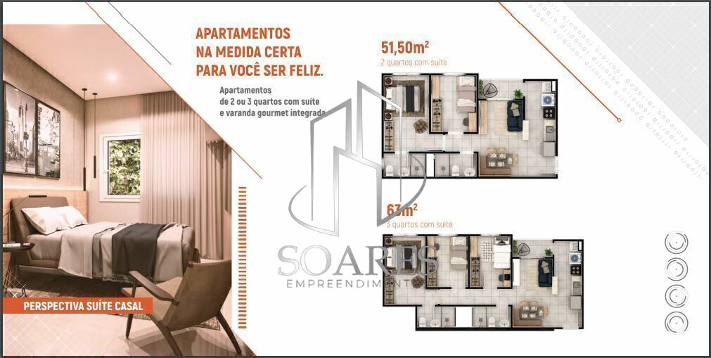 Apartamento à venda com 2 quartos, 51m² - Foto 18