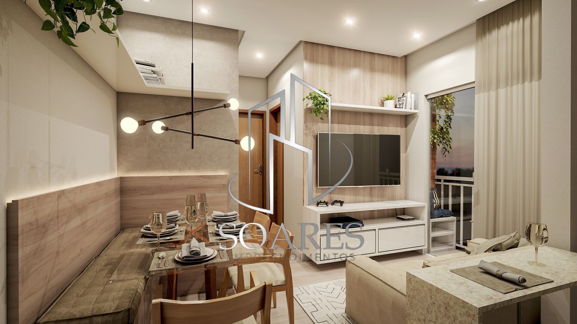 Apartamento à venda com 2 quartos, 51m² - Foto 8