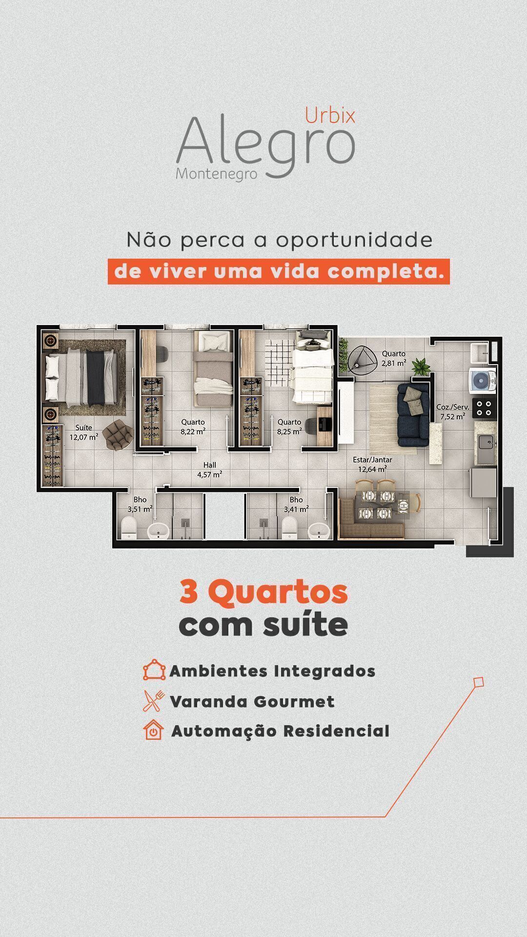 Apartamento à venda com 2 quartos, 51m² - Foto 25