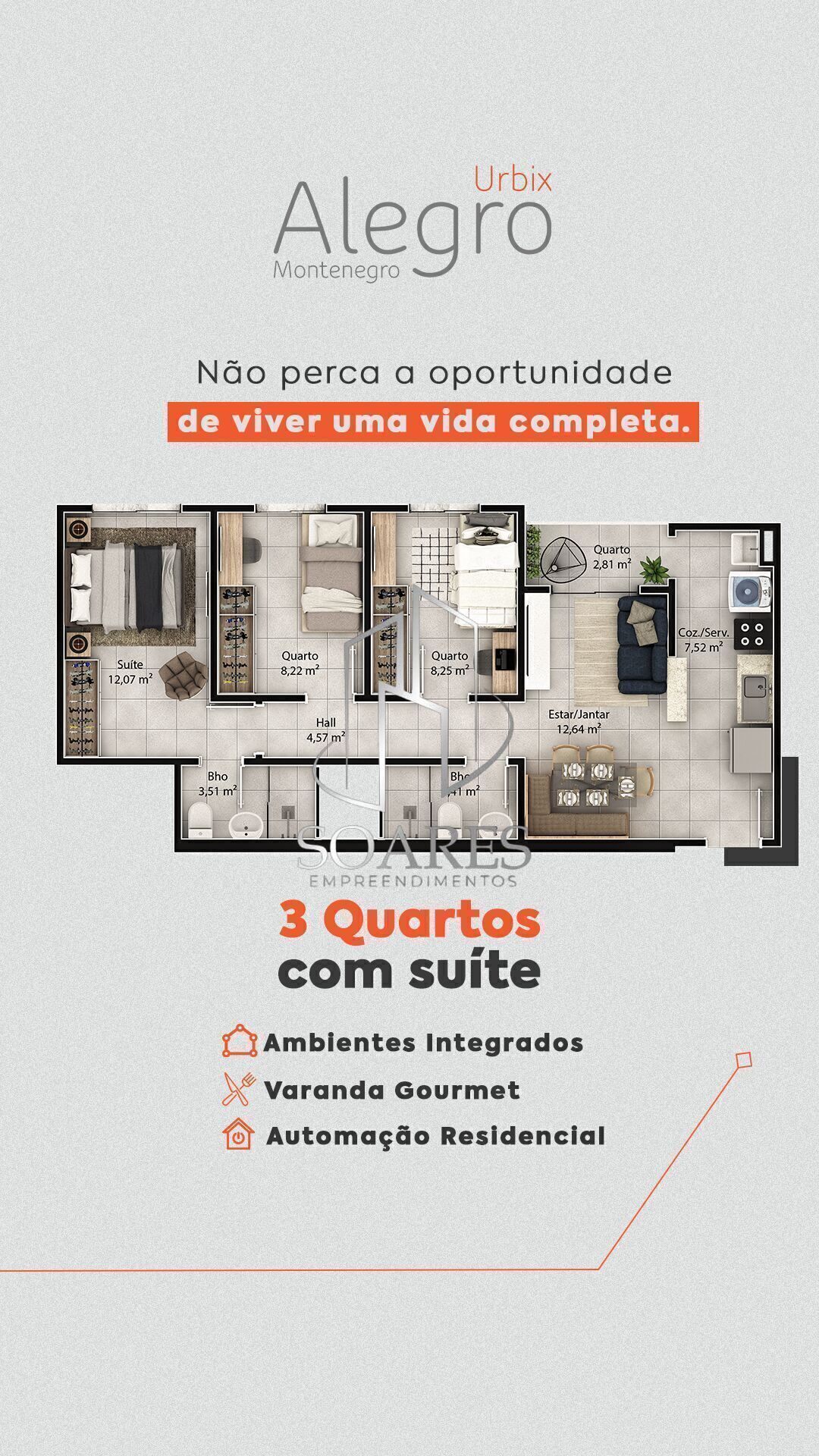 Apartamento à venda com 2 quartos, 51m² - Foto 25