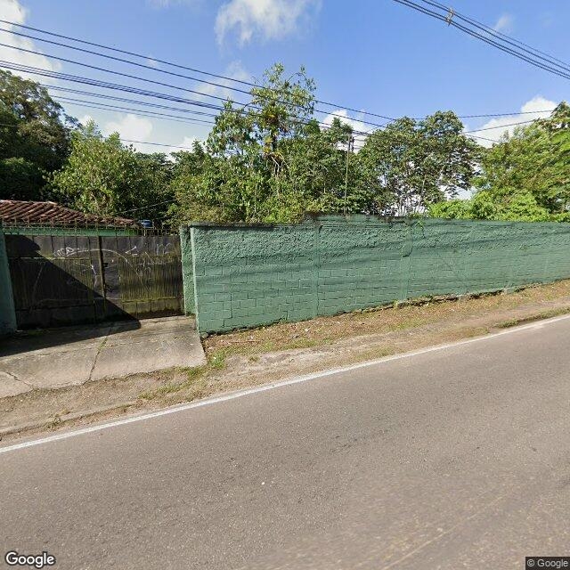 Imagem estática do "Street View" da localização