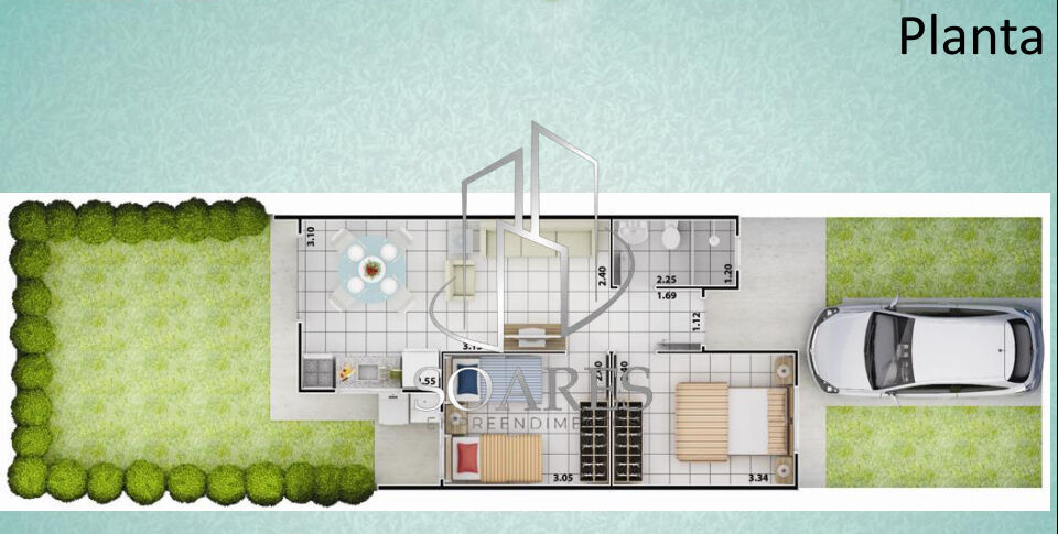 Casa à venda com 2 quartos, 80m² - Foto 13