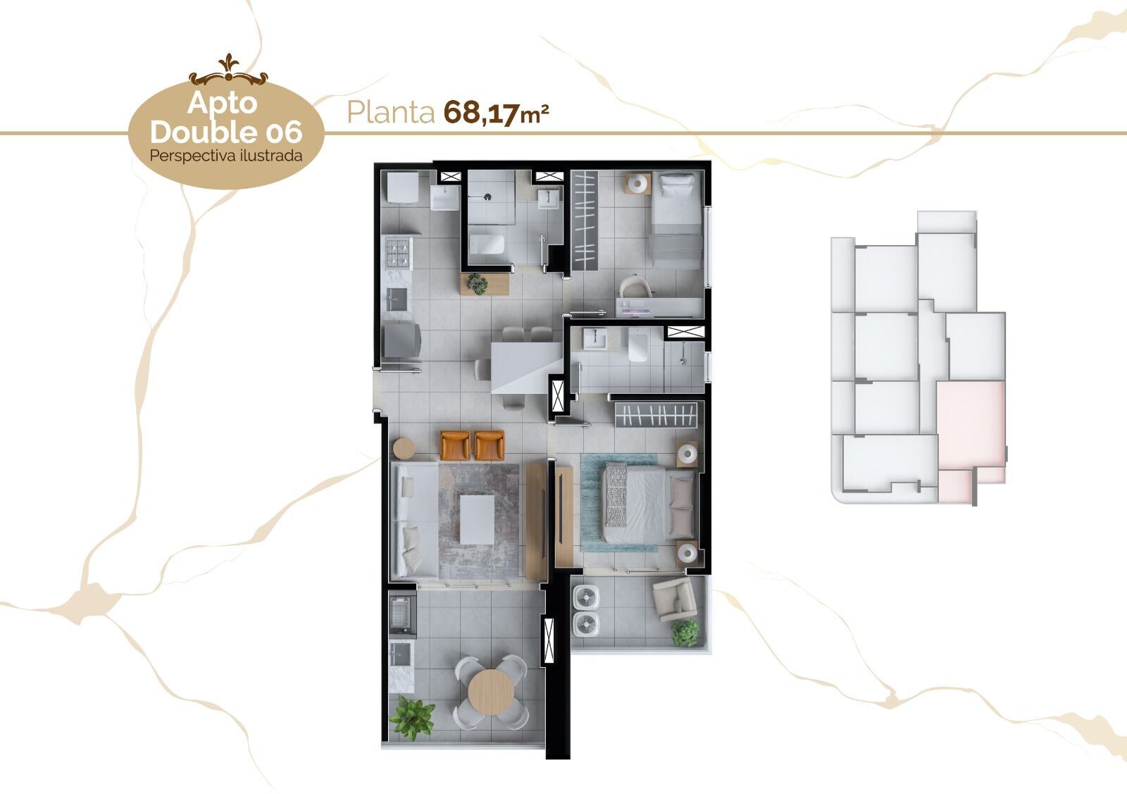 Apartamento à venda com 2 quartos, 62m² - Foto 34