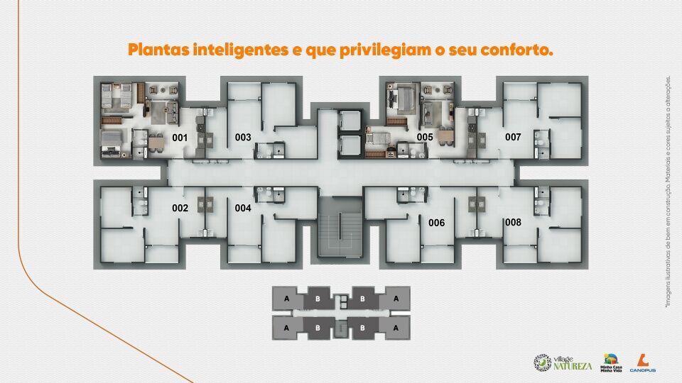 Apartamento, 2 quartos, 43 m² - Foto 9