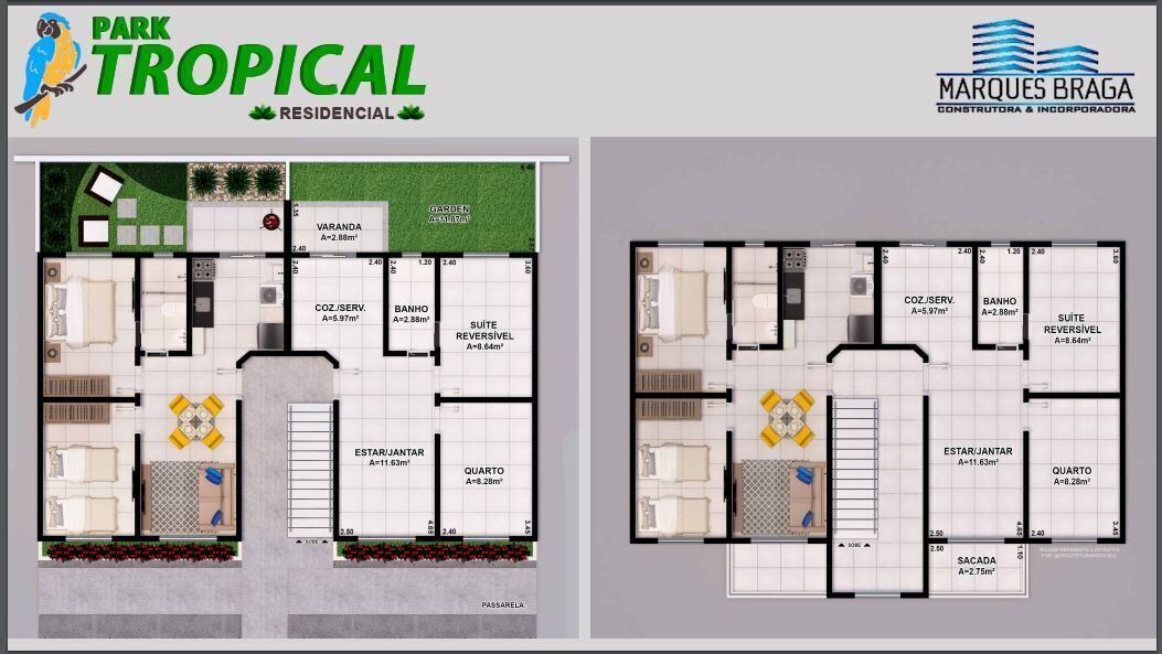 Apartamento, 2 quartos, 46 m² - Foto 34