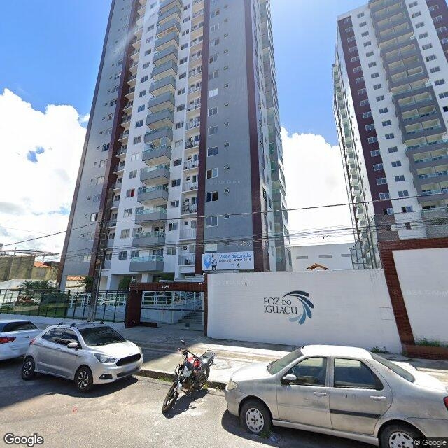 Imagem estática do "Street View" da localização