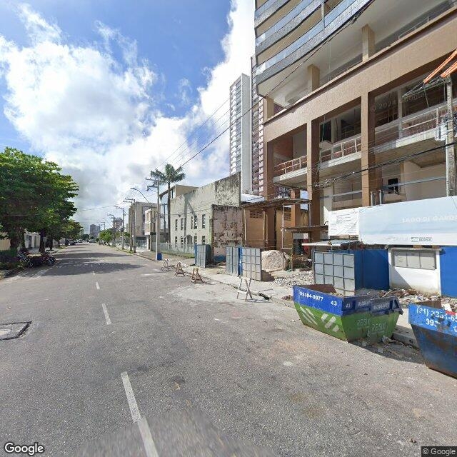 Imagem estática do "Street View" da localização