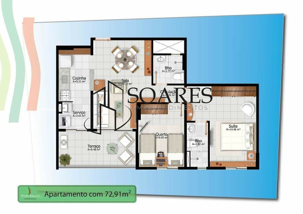 Apartamento à venda com 2 quartos, 73m² - Foto 49