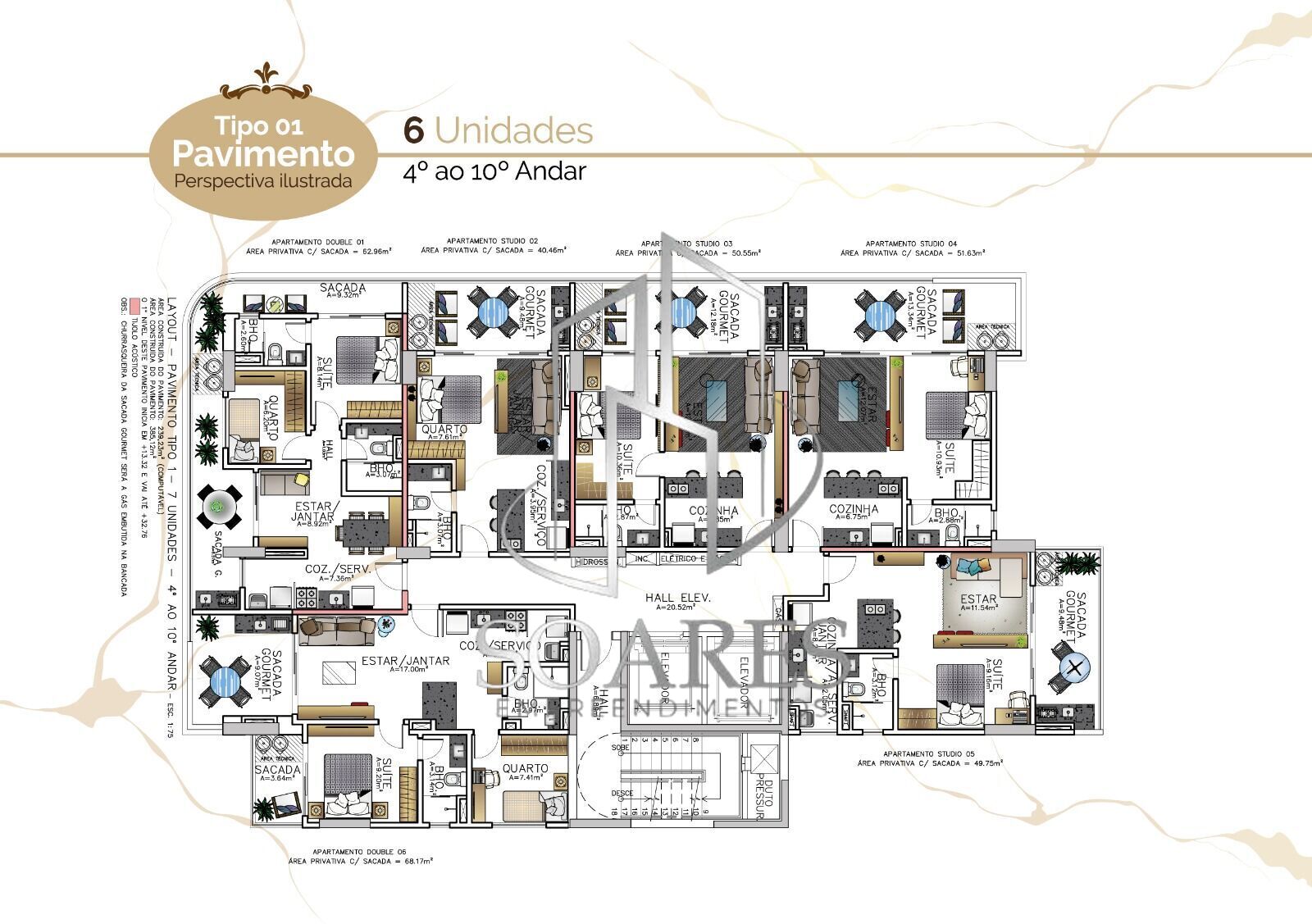 Apartamento à venda com 2 quartos, 62m² - Foto 20