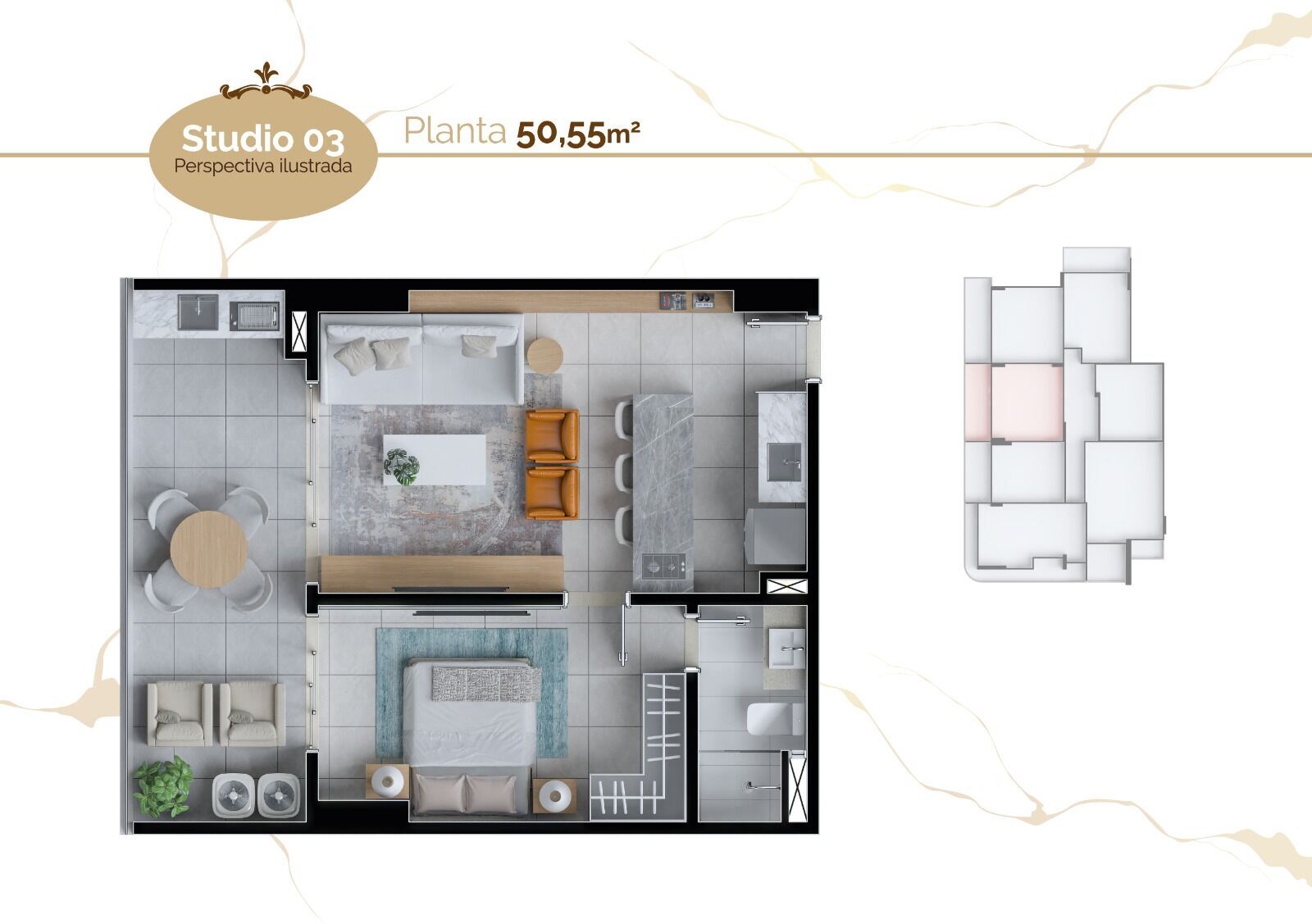 Apartamento à venda com 2 quartos, 62m² - Foto 21