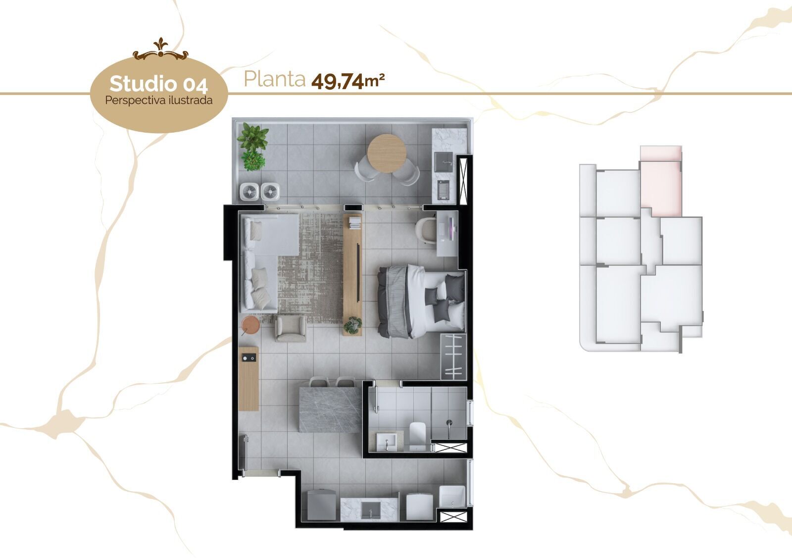 Apartamento à venda com 2 quartos, 62m² - Foto 12