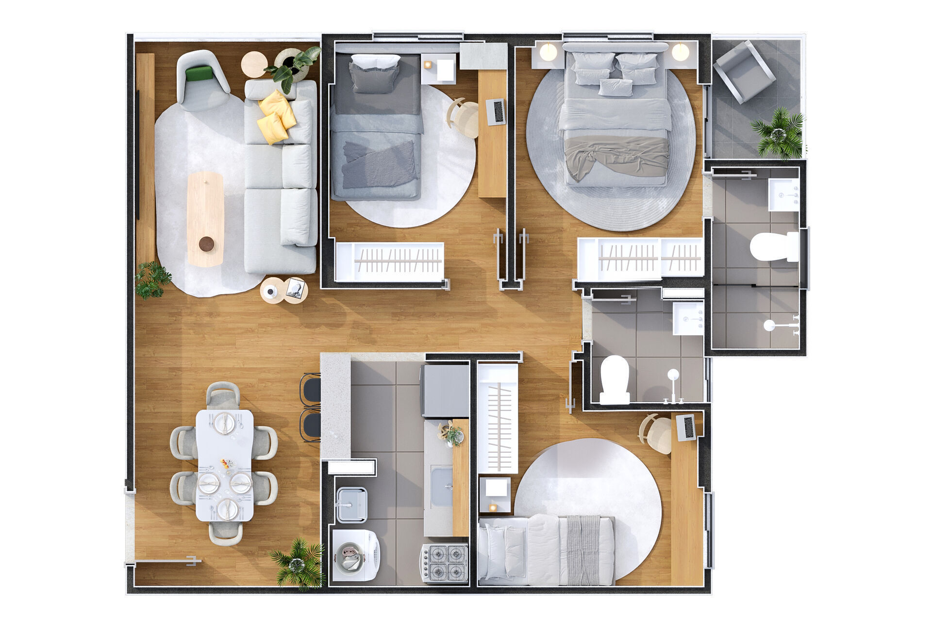 Apartamento à venda com 2 quartos, 51m² - Foto 20