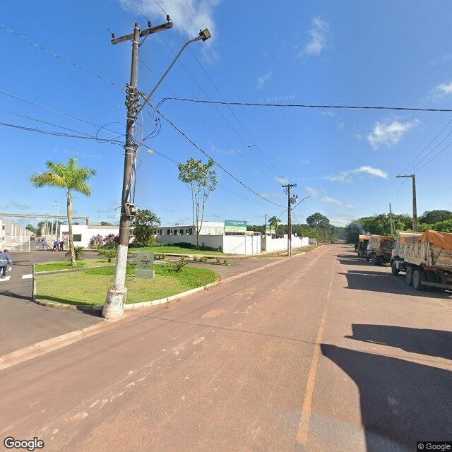 Imagem estática do "Street View" da localização