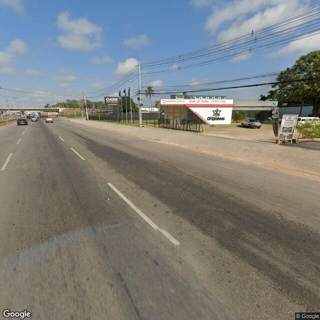 Imagem estática do "Street View" da localização