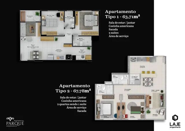 Apartamento à venda com 2 quartos, 63m² - Foto 14