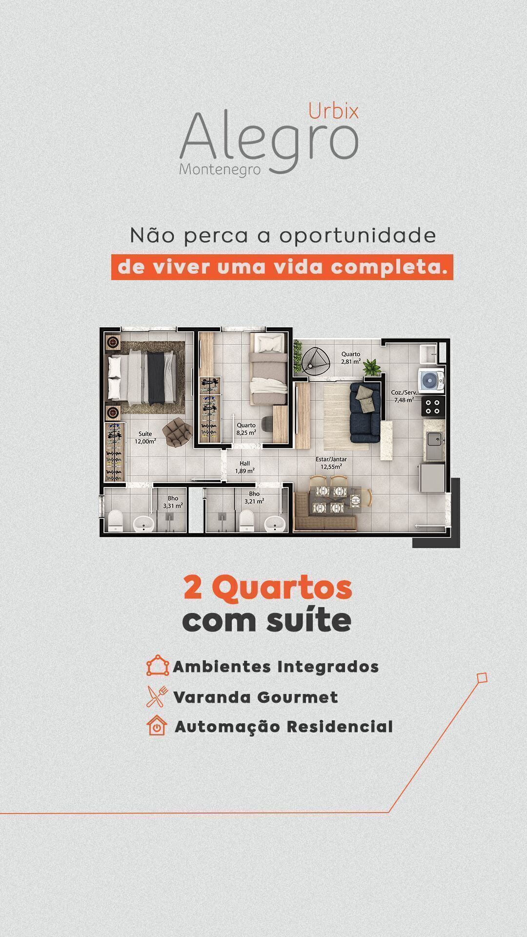 Apartamento à venda com 2 quartos, 51m² - Foto 24