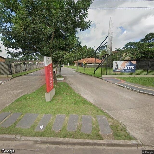 Imagem estática do "Street View" da localização
