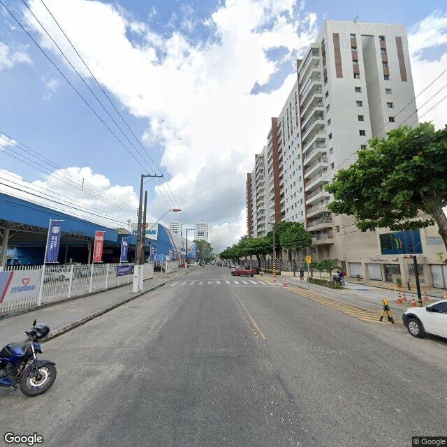 Imagem estática do "Street View" da localização