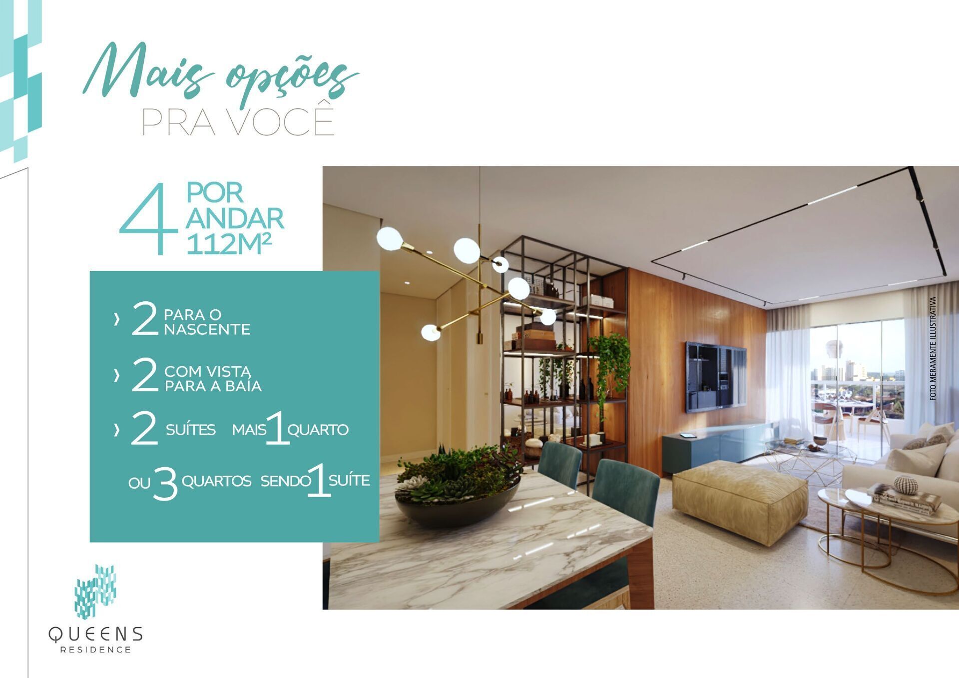 Apartamento à venda com 3 quartos, 112m² - Foto 1