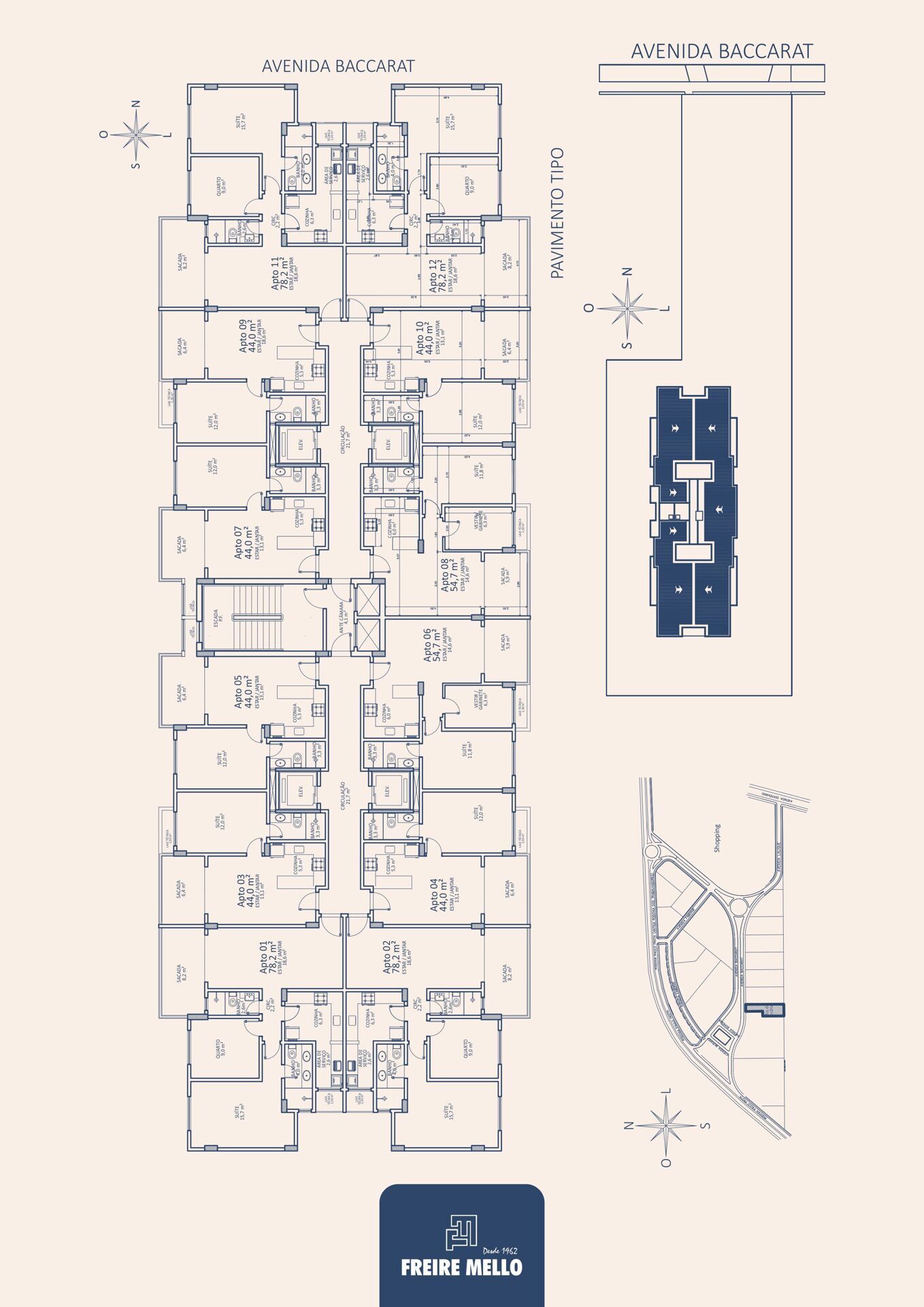 Apartamento à venda com 2 quartos, 78m² - Foto 43