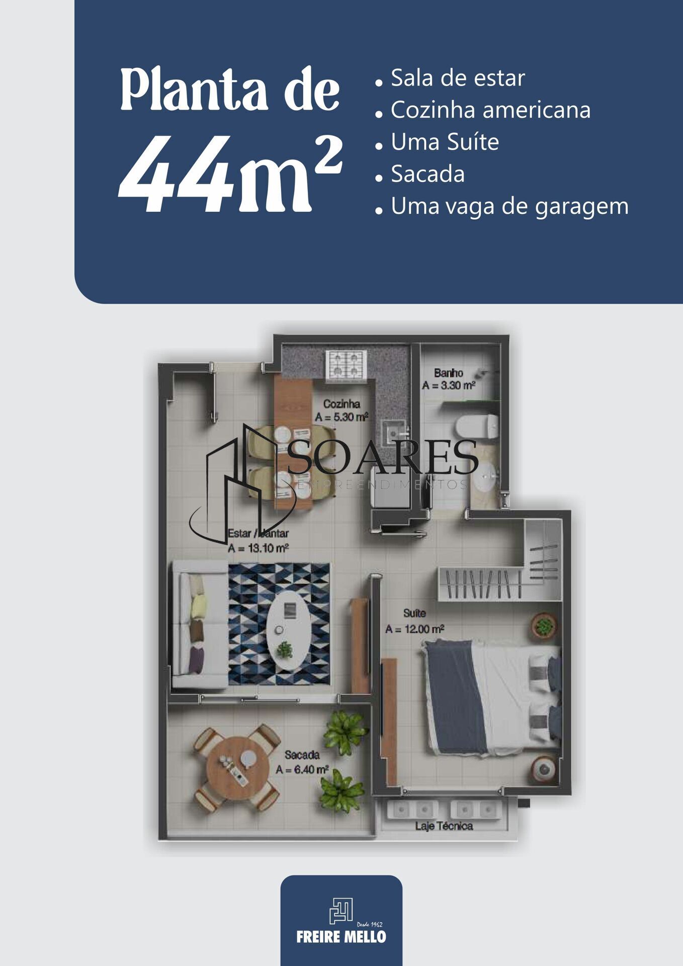 Apartamento à venda com 2 quartos, 78m² - Foto 21