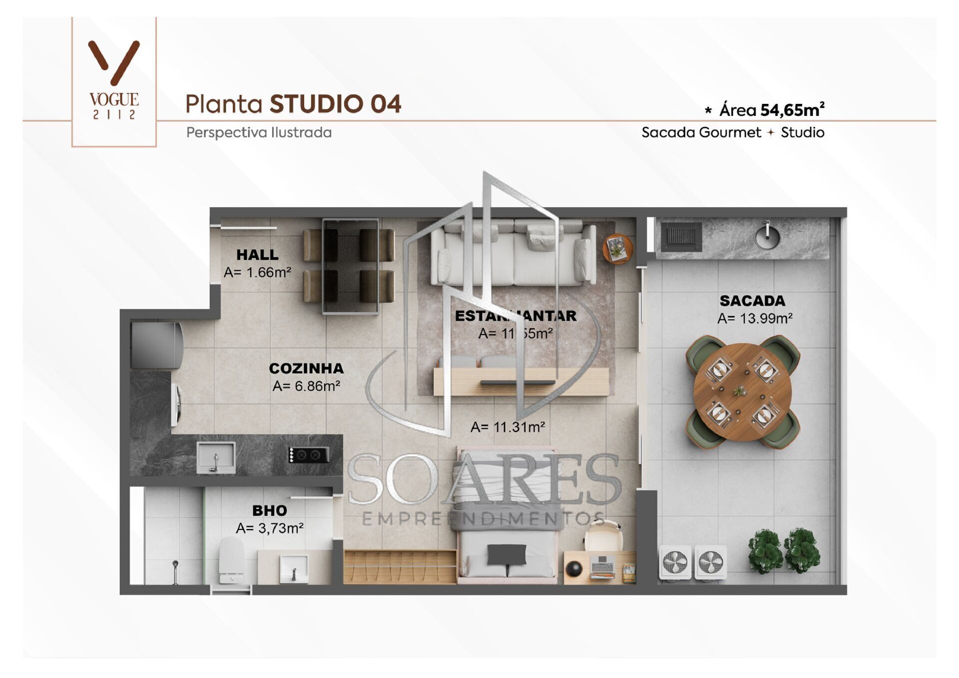 Apartamento, 2 quartos, 90 m² - Foto 17