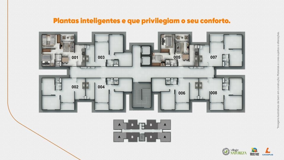 Apartamento, 2 quartos, 43 m² - Foto 14