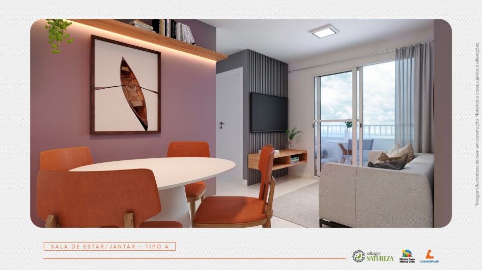 Apartamento, 2 quartos, 43 m² - Foto 1